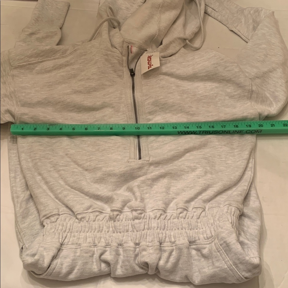 FP Movement One Piece Free People Jumpsuit Relaxed Fit Training Day Gray XS. - Picture 14 of 16